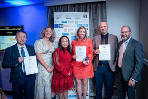 Winners of categories at the Tunbridge Wells Business Awards.